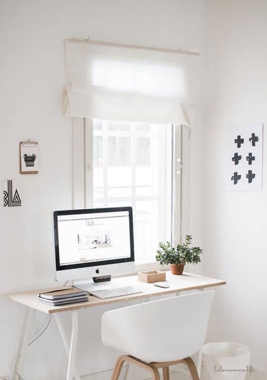 Le Living home office thuis kantoor