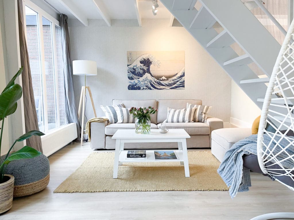 Woonkamer beach house Le living DSH