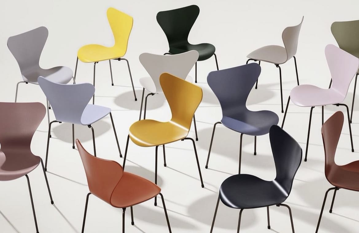 Vlinderstoelen Arne Jacobsen