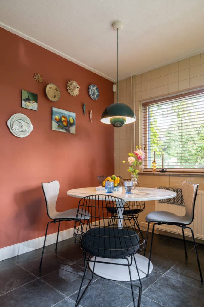 Art wall keuken roest kleur