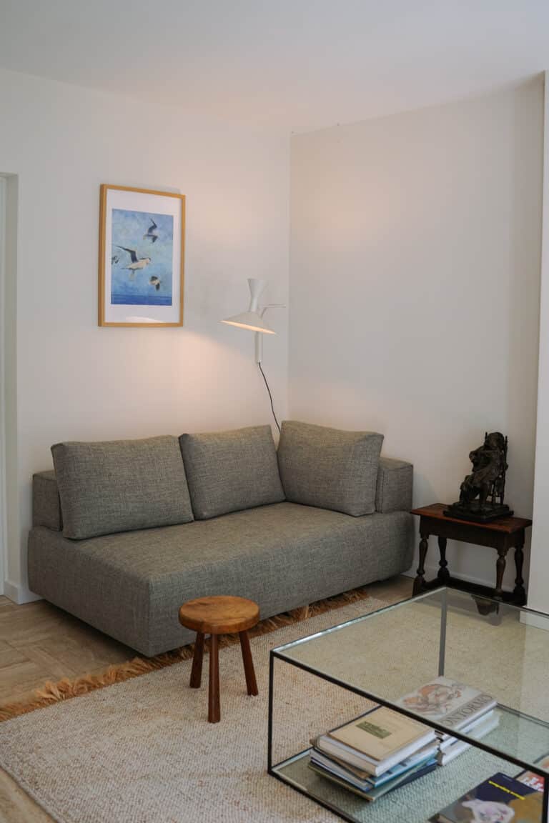 Bank Eyye groen zithoek Nemo marseille lamp